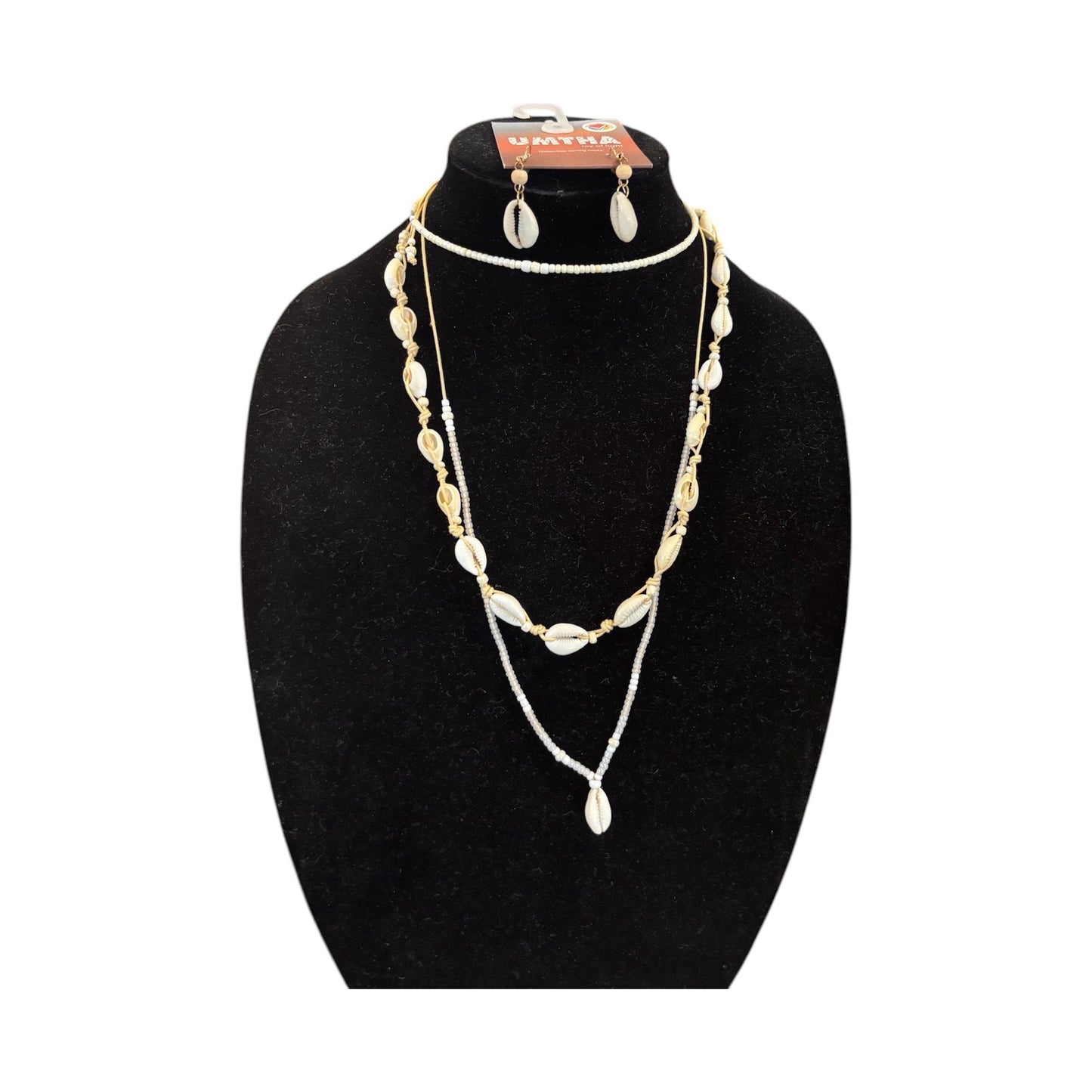 Double shell necklace