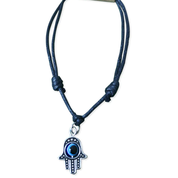 Evil eye anklet